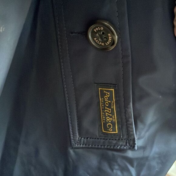 NEW Polo Ralph Lauren Commuter Short Trench Coat Large - Picture 4 of 12